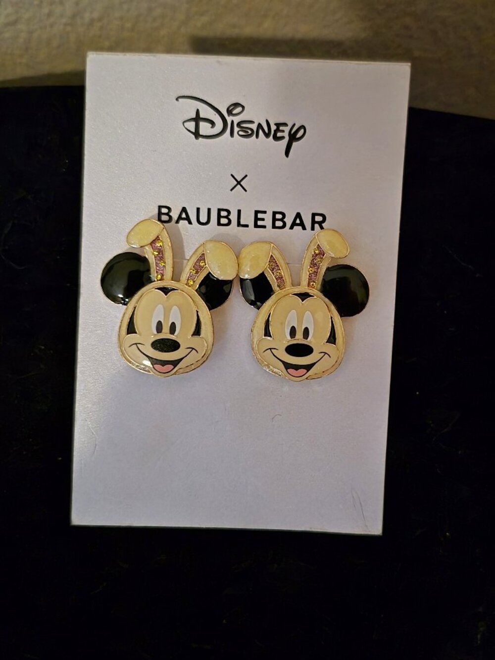 Baublebar Mickey Mouse Pierced Earrings